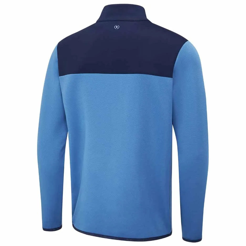 PING Kinver Colour Block Midlayer - Stellar/Navy