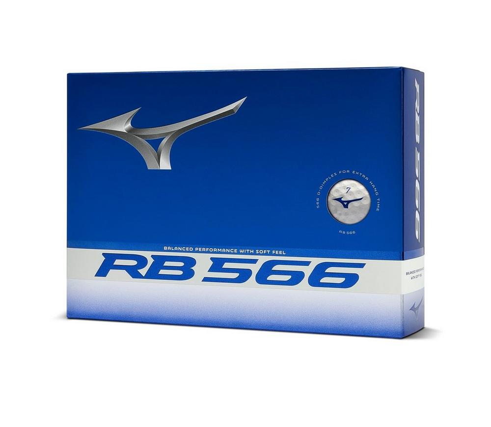 Mizuno RB 566 White Golf Balls - Dozen