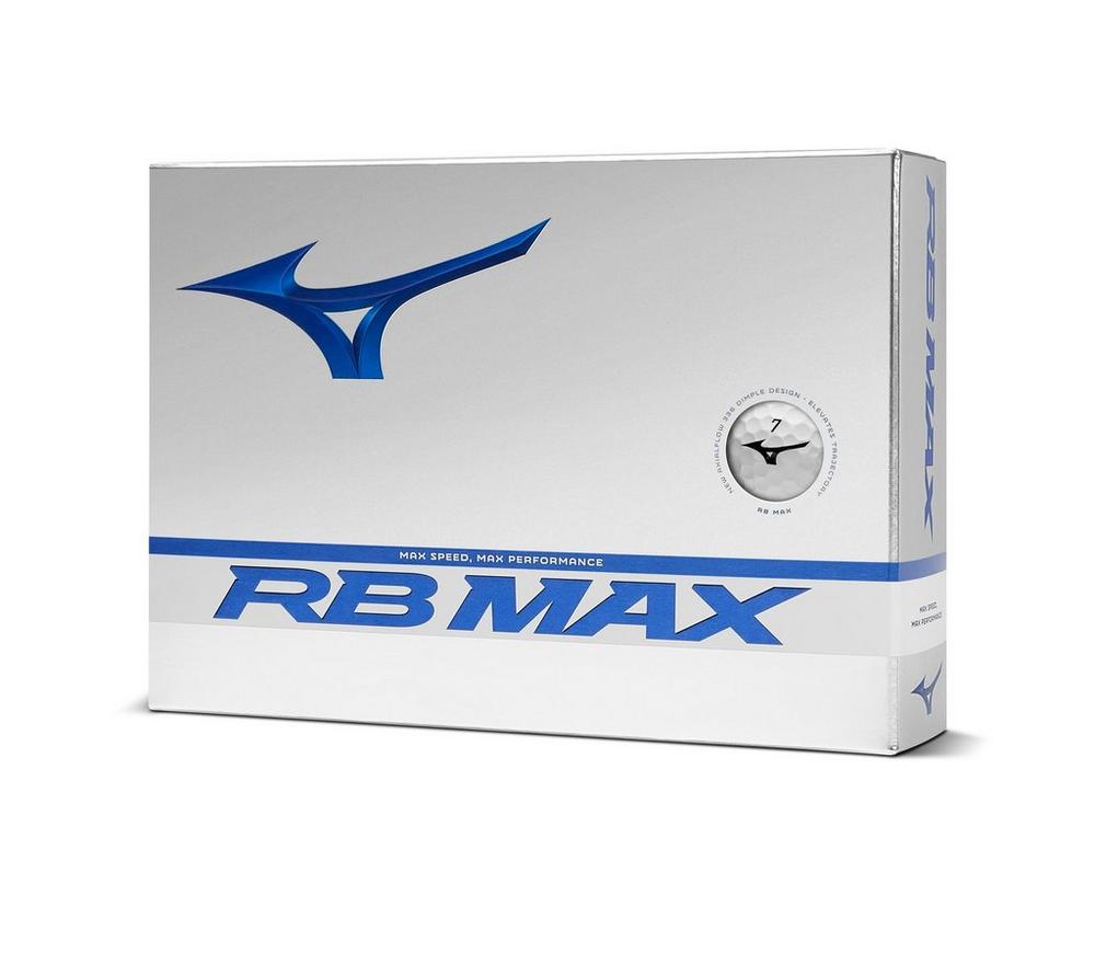Mizuno RB Max White Golf Balls - Dozen