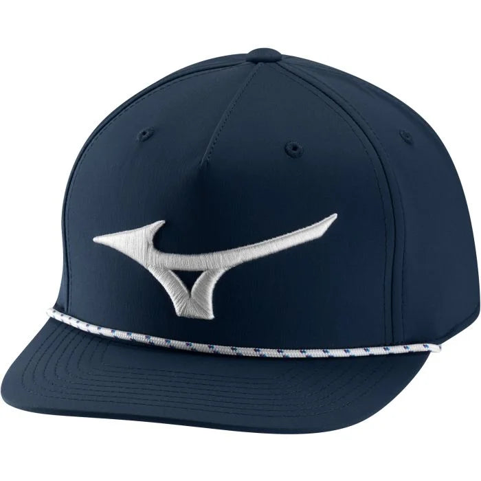 Mizuno Runbird Rope Snapback Cap - Navy