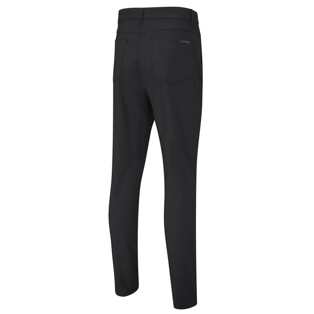 Ping Men`s Tour Tapered Fit Pants back black