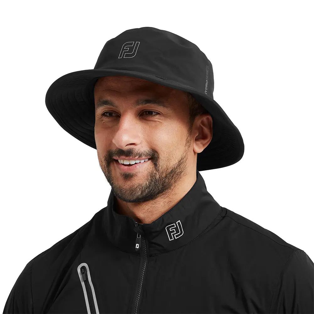 FootJoy HydroSeries Bucket Hat - Black