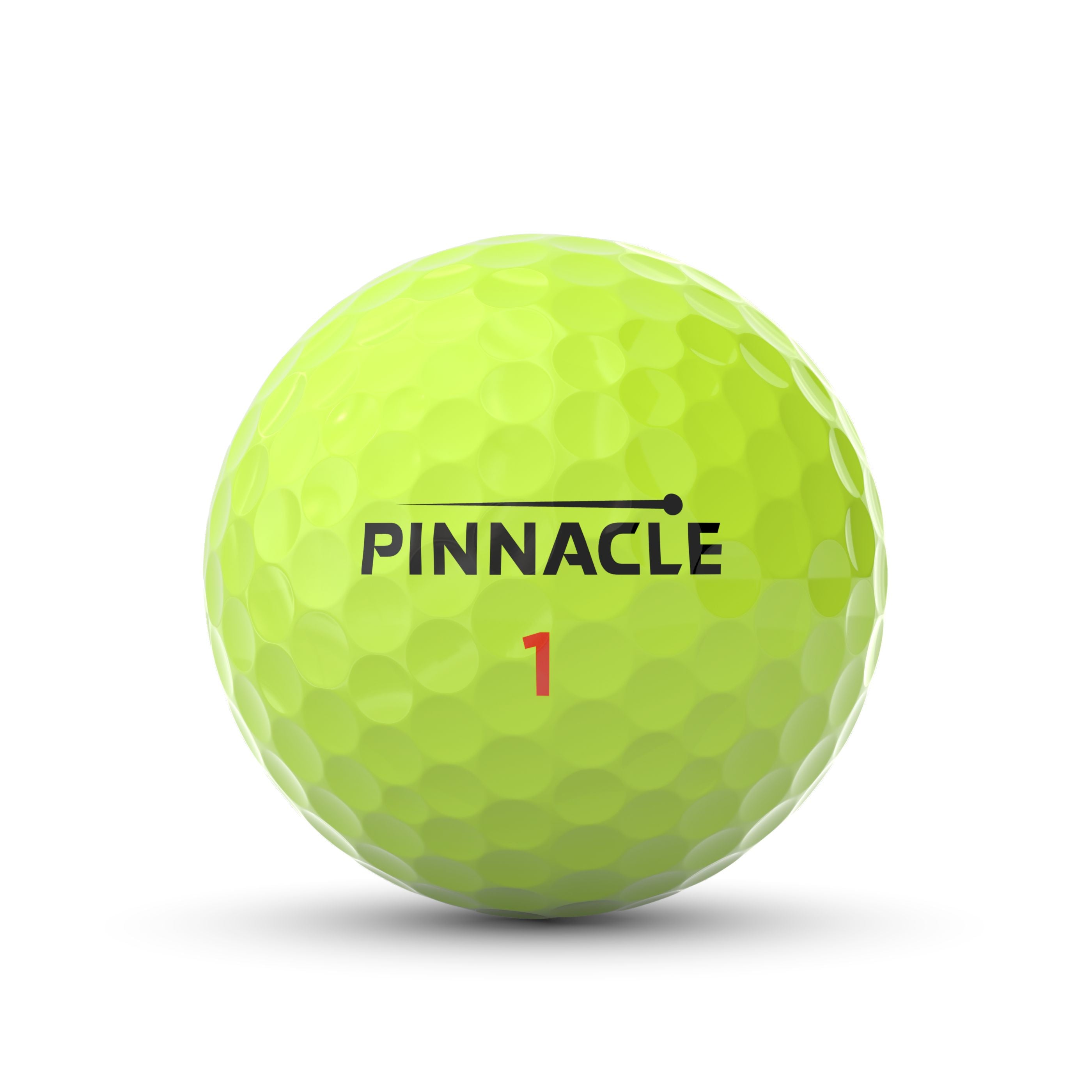 Pinnacle Rush 2024 Yellow Golf Balls - Dozen