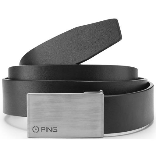 Ping Hughes Leather Golf Belt - Black
