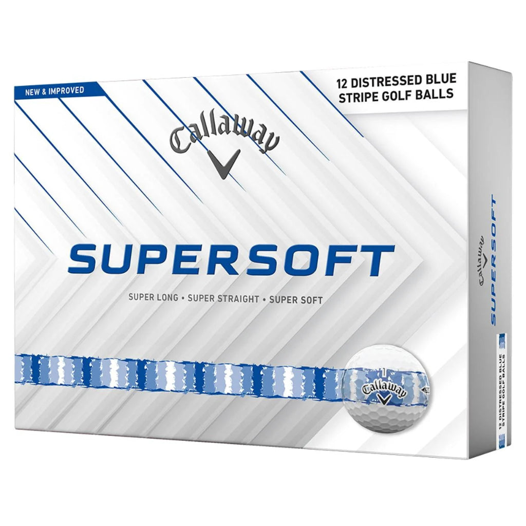 Callaway 26' Limited Edition 'Distressed Stripe' Supersoft Golf Balls