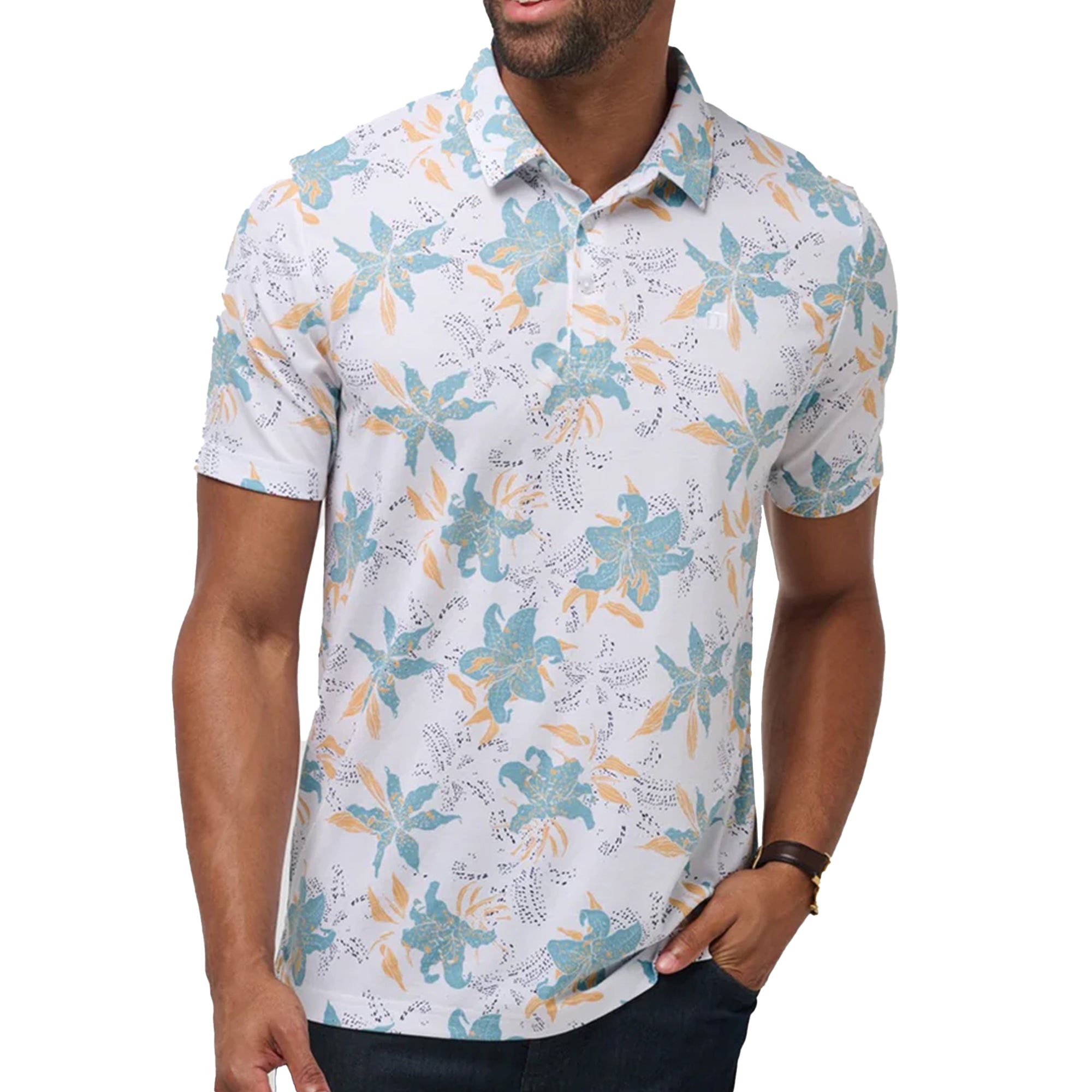 travismathew paradise peak golf polo