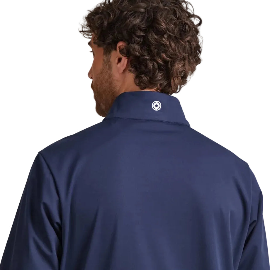 PING Vigo Windproof Half Zip Jacket - Navy