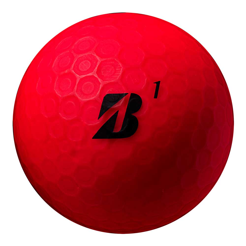 Bridgestone E12 Contact Matte Red Golf Balls - Sleeve