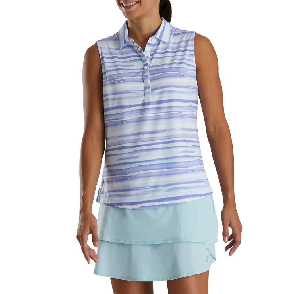 FootJoy Women's Sleeveless Watercolour Shirt