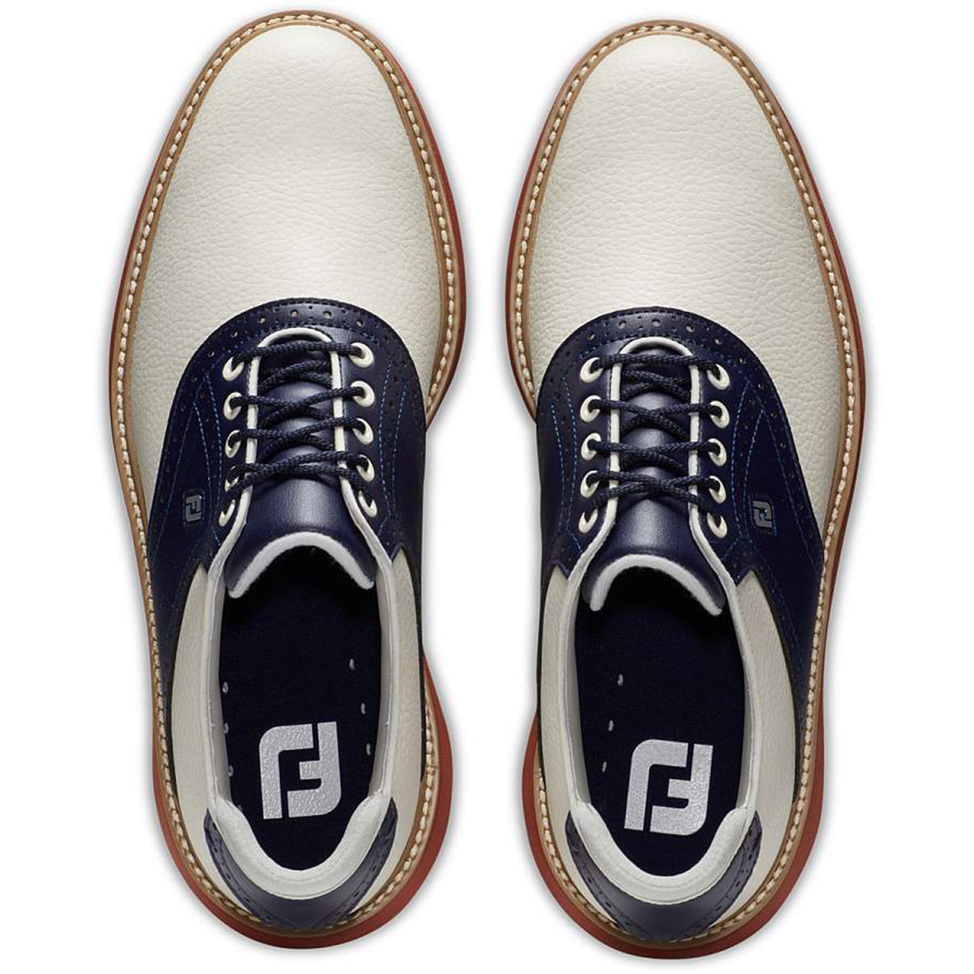 FootJoy Men`s 23 Traditions Spikeless Golf Shoes