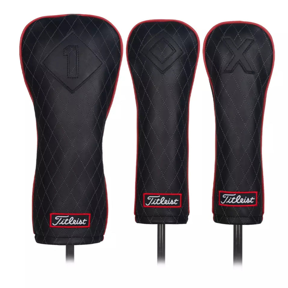 Titleist Jet Black Leather Headcover