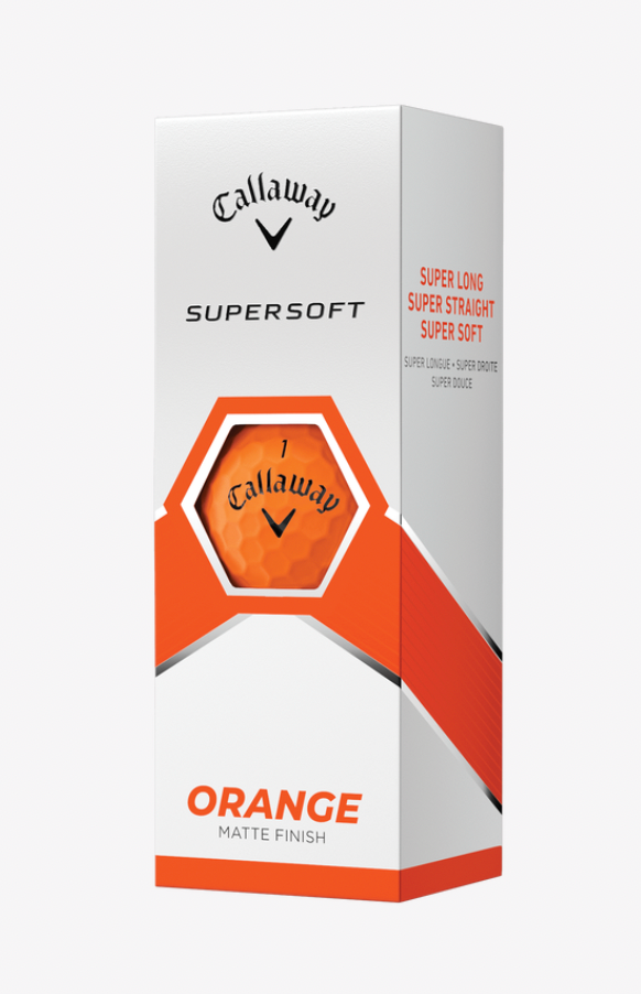Callaway Supersoft Matte Orange Sleeve