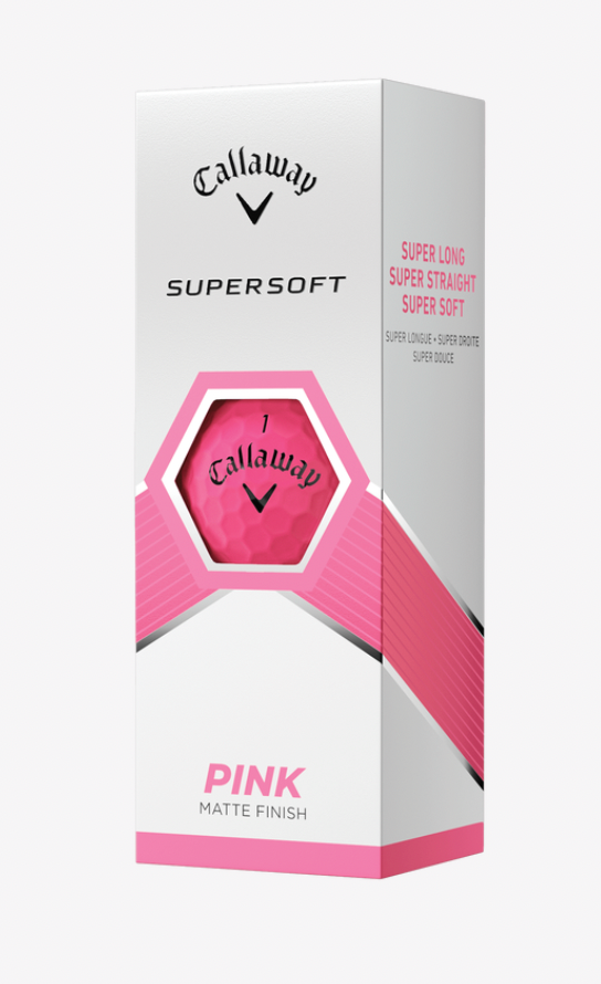 Callaway Supersoft Matte Pink Sleeve