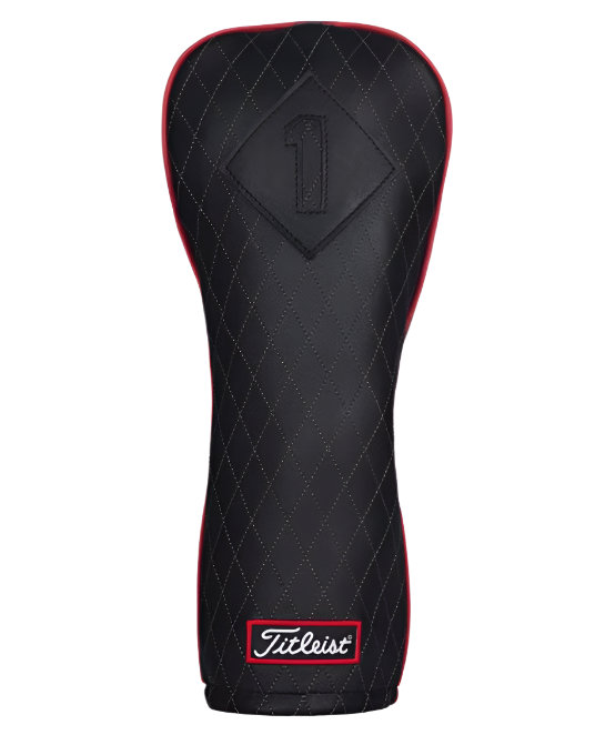 Titleist Jet Black Leather Headcover
