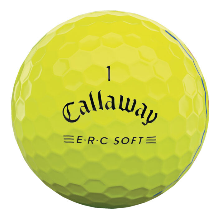 Callaway ERC Soft Yellow Golf Balls - Sleeve