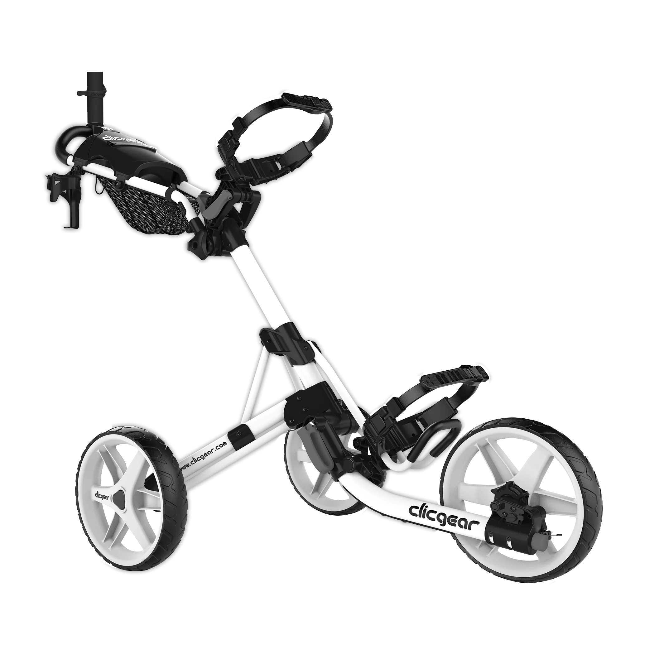 Clicgear-Model-4-Golf-Push-Trundler-matte-white