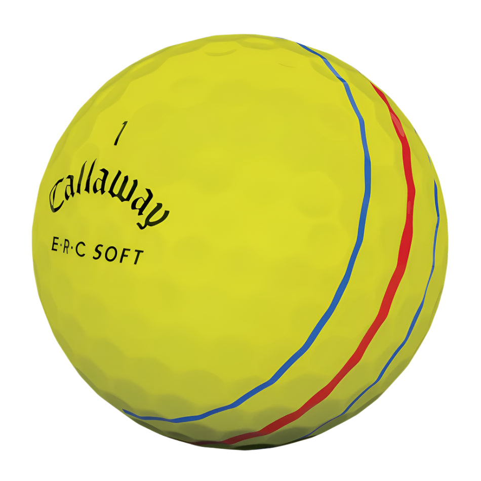 Callaway ERC Soft Yellow Golf Balls - Dozen
