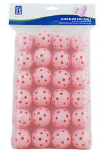 PGA Tour Airflow Practice Balls pink