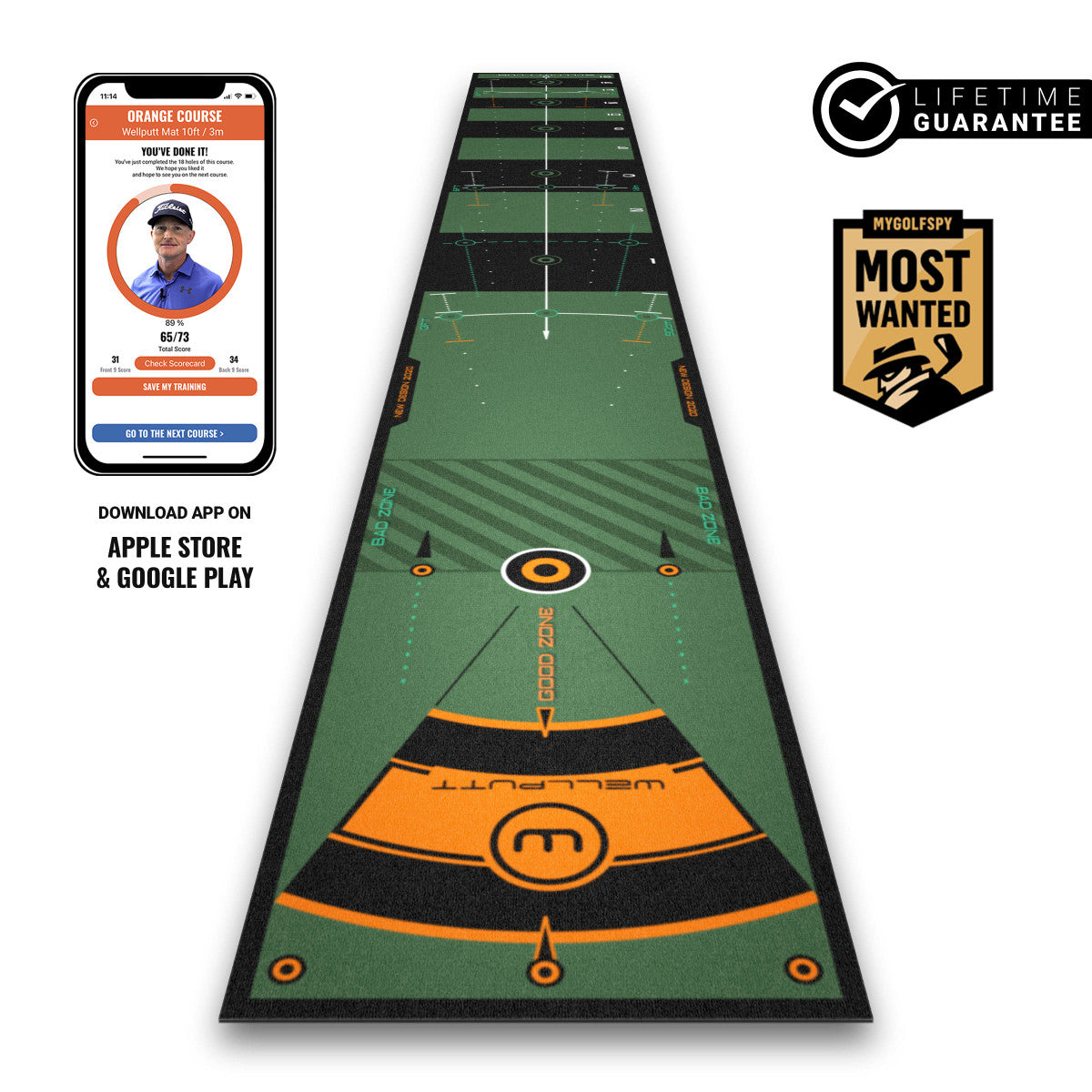 Wellputt Putting Mat - 13ft