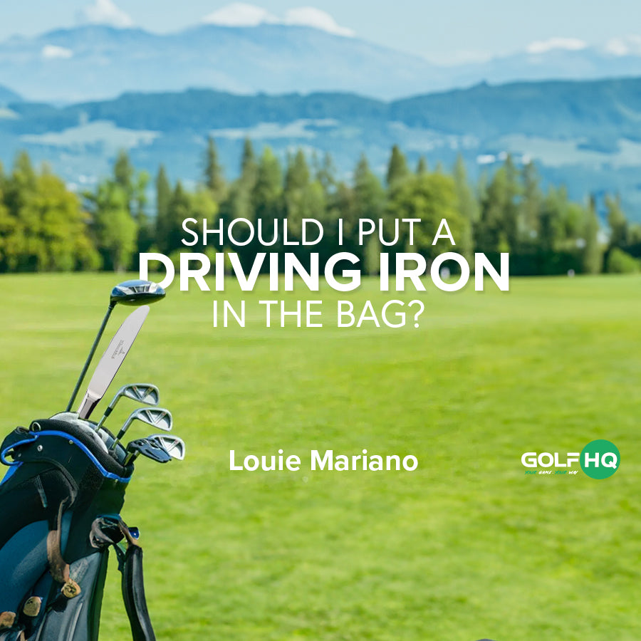Should I put a driving iron in the bag?