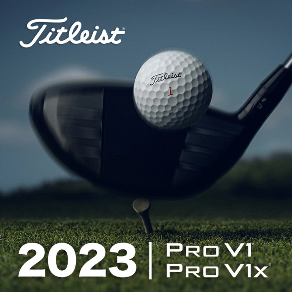 2023 Titleist PRO V1 and PRO V1X Golf Balls
