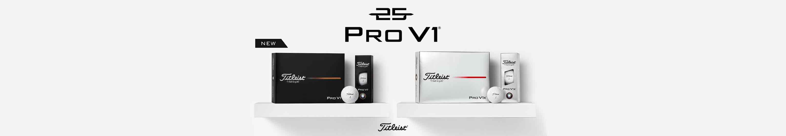 2025 Titleist Pro V1 Golf Ball Collection