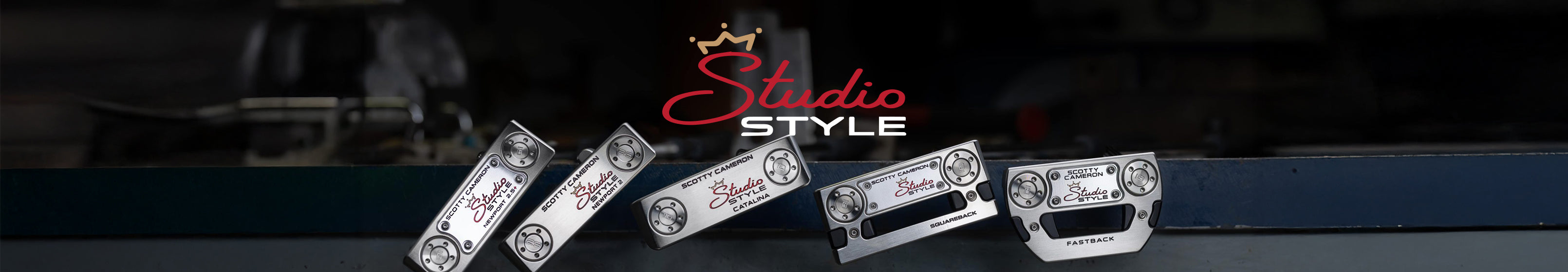 Scotty Cameron Studio Style Putters