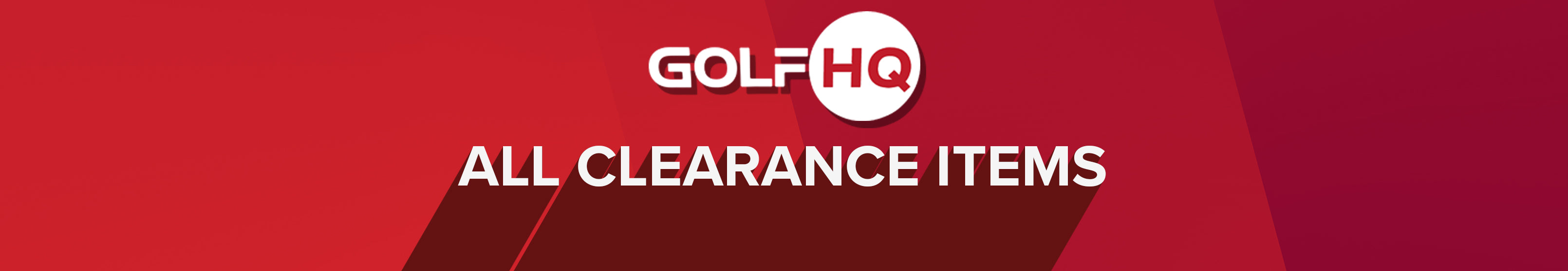 Golf HQ - All Clearance Items