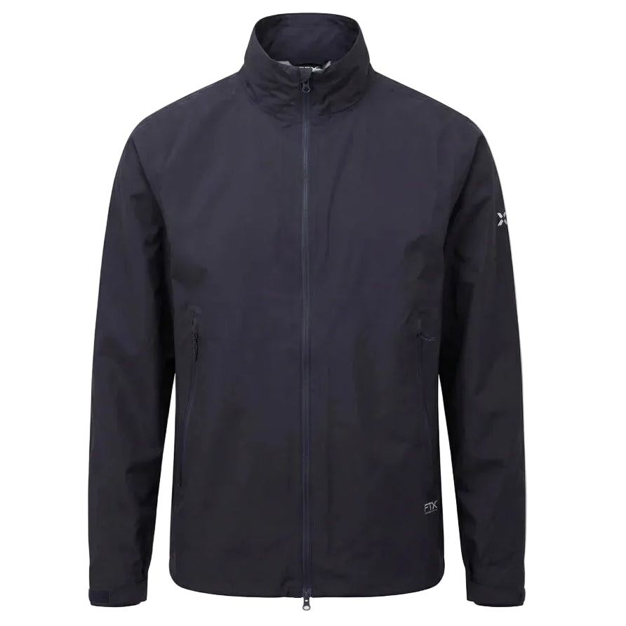 waterproof black golf jacket