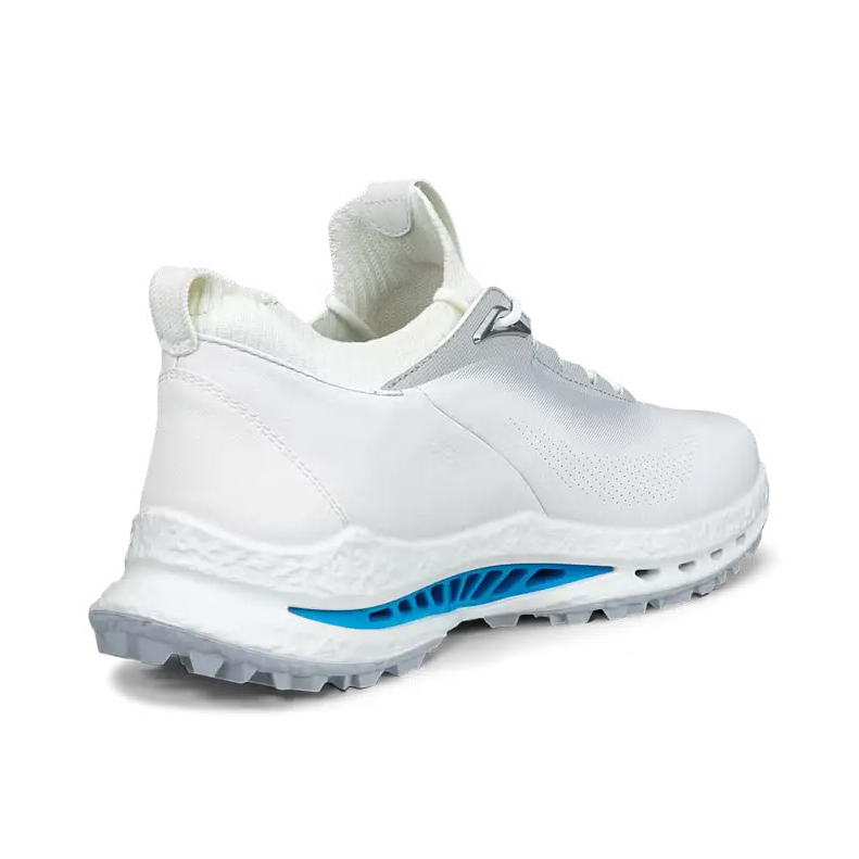 ECCO 26' Men's Biom Lace C5 Golf Shoes - White/Concrete