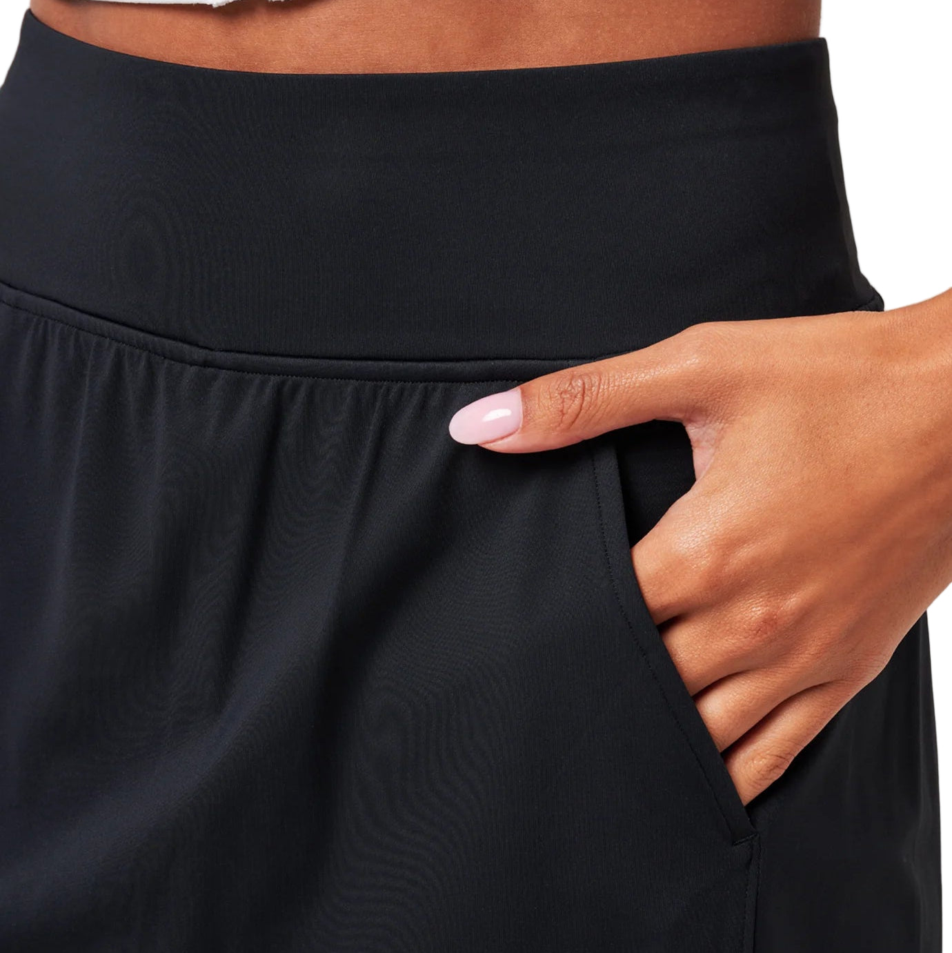 TravisMathew Ladies Game Set Match Skort - Black