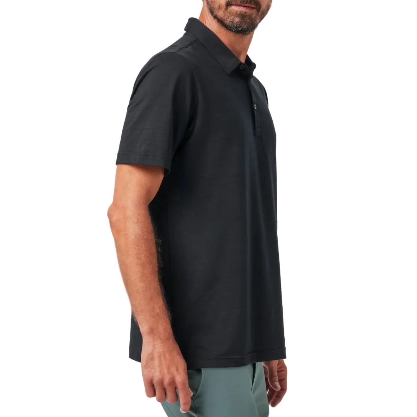 TravisMathew The Heater Polo - Black