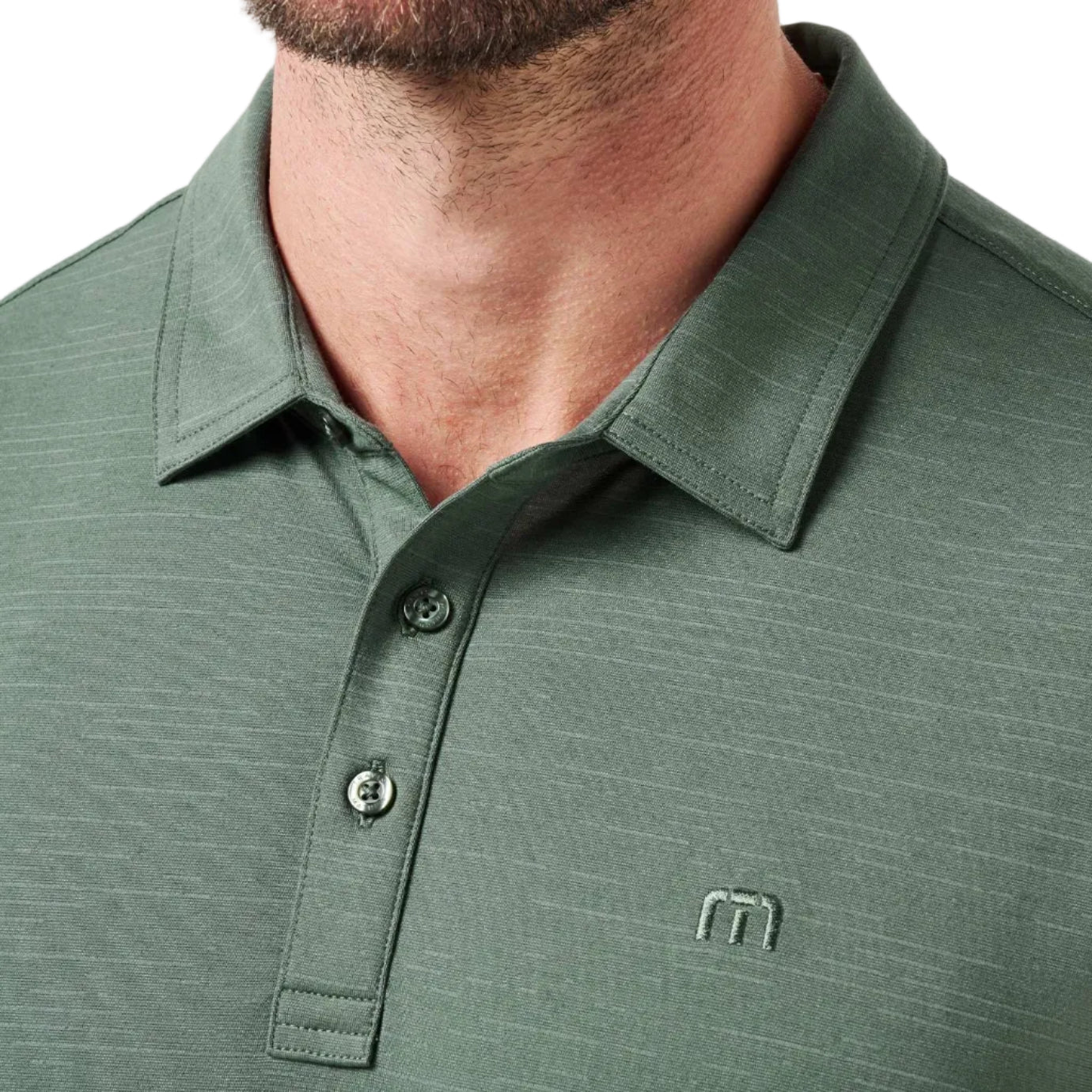 TravisMathew The Heater Polo - Balsam Green