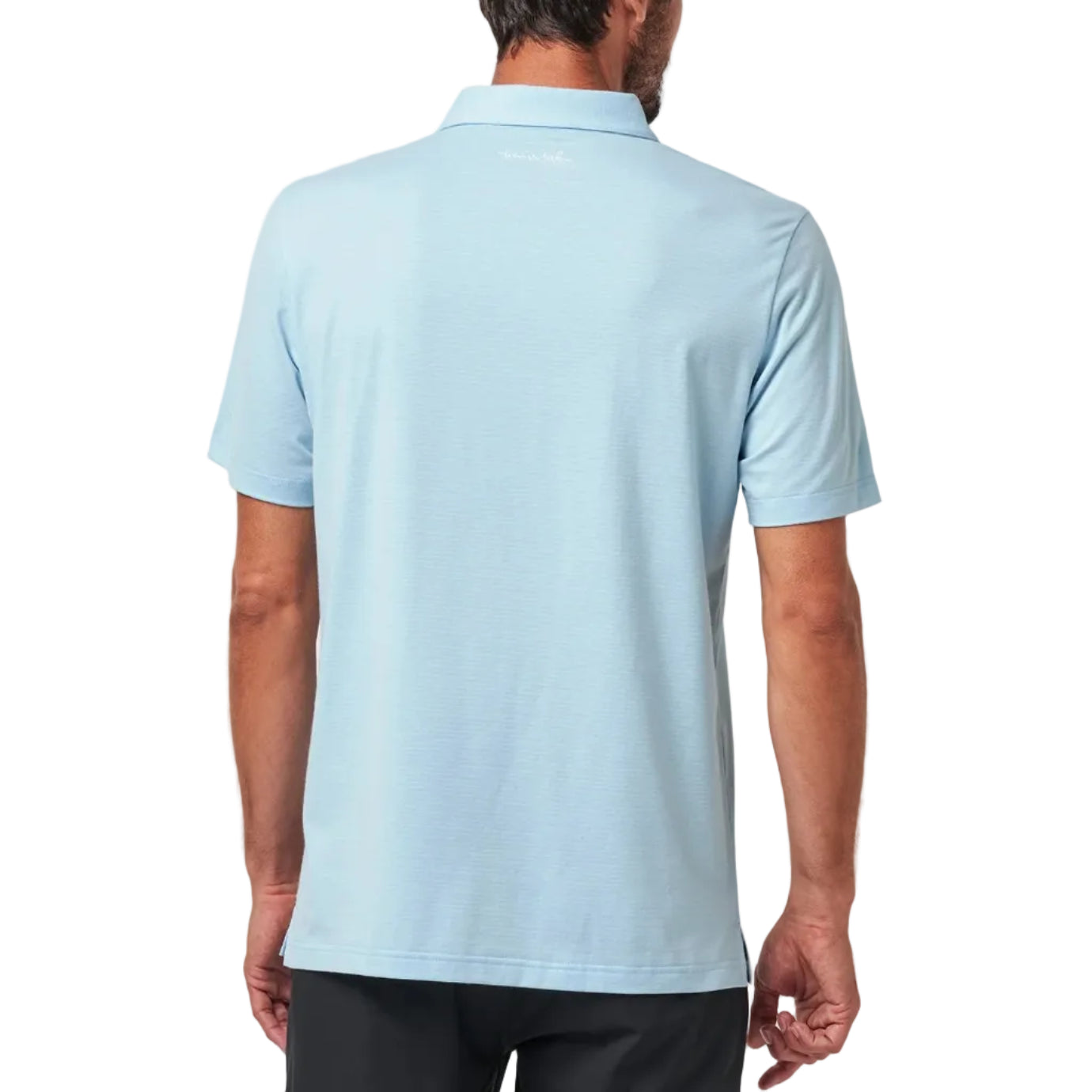 TravisMathew The Heater Polo - Heather Dream Blue