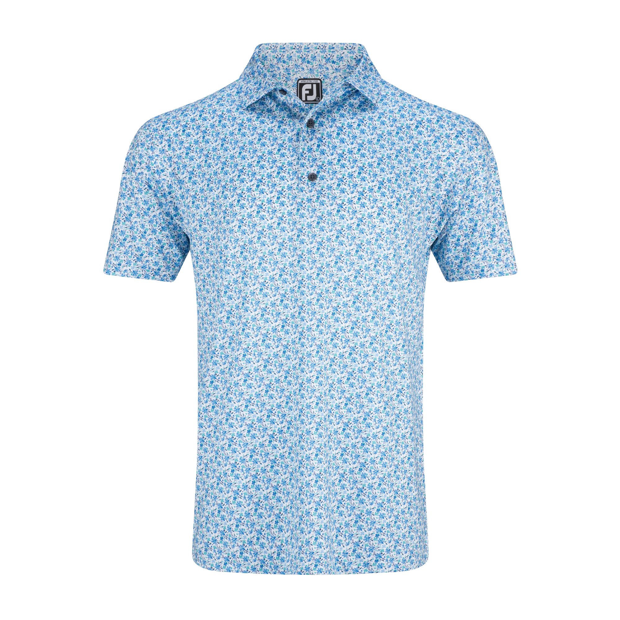 FootJoy Mens All Over Floral Polo