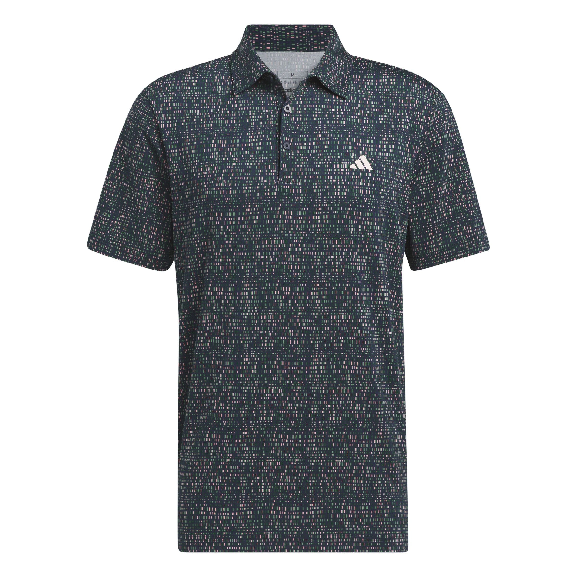 Adidas Ultimate365 Power Grid Print Polo Shirt