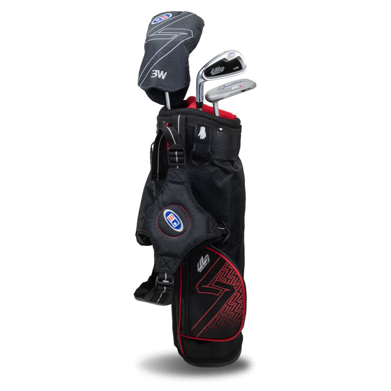 kids 3 club stand set in black/red colour
