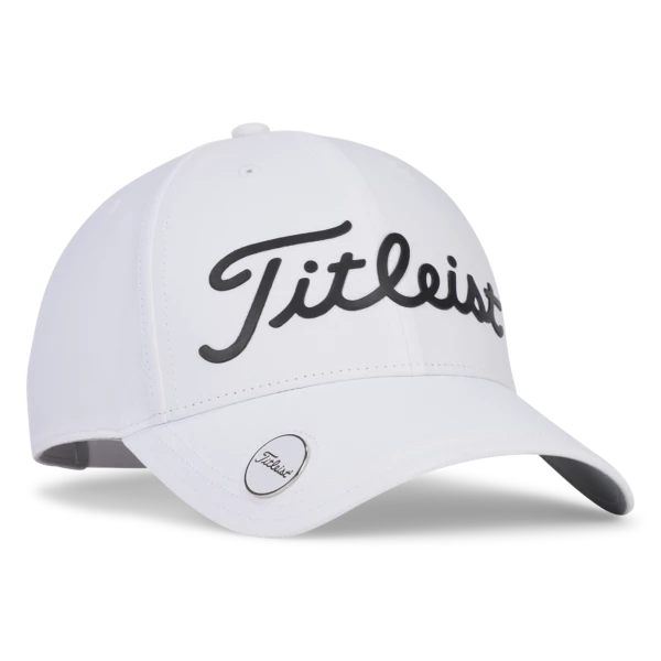 Titleist Ladies Players Performance Ballmarker Cap - White/Black