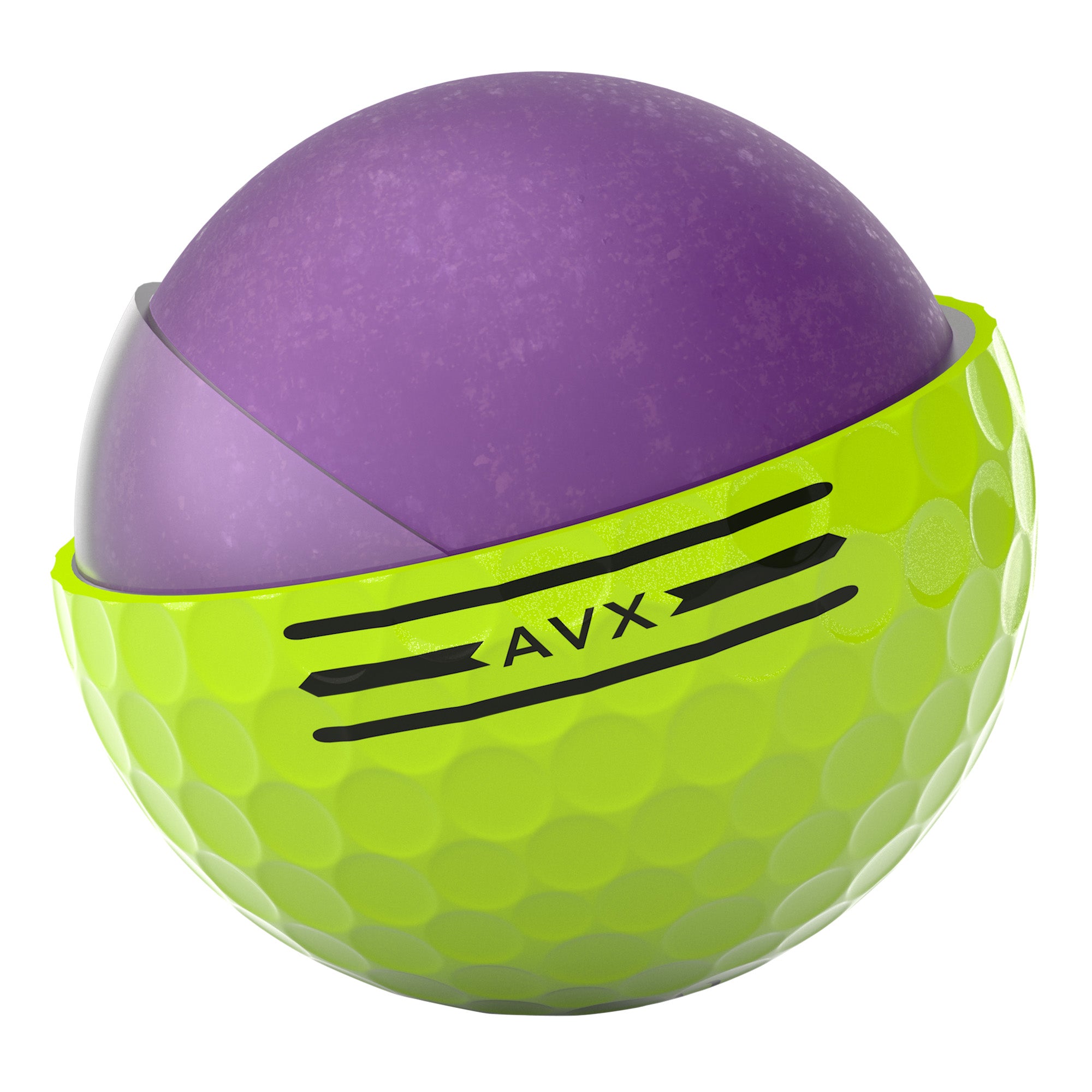 Titleist AVX '24 Yellow Golf Balls - Sleeve