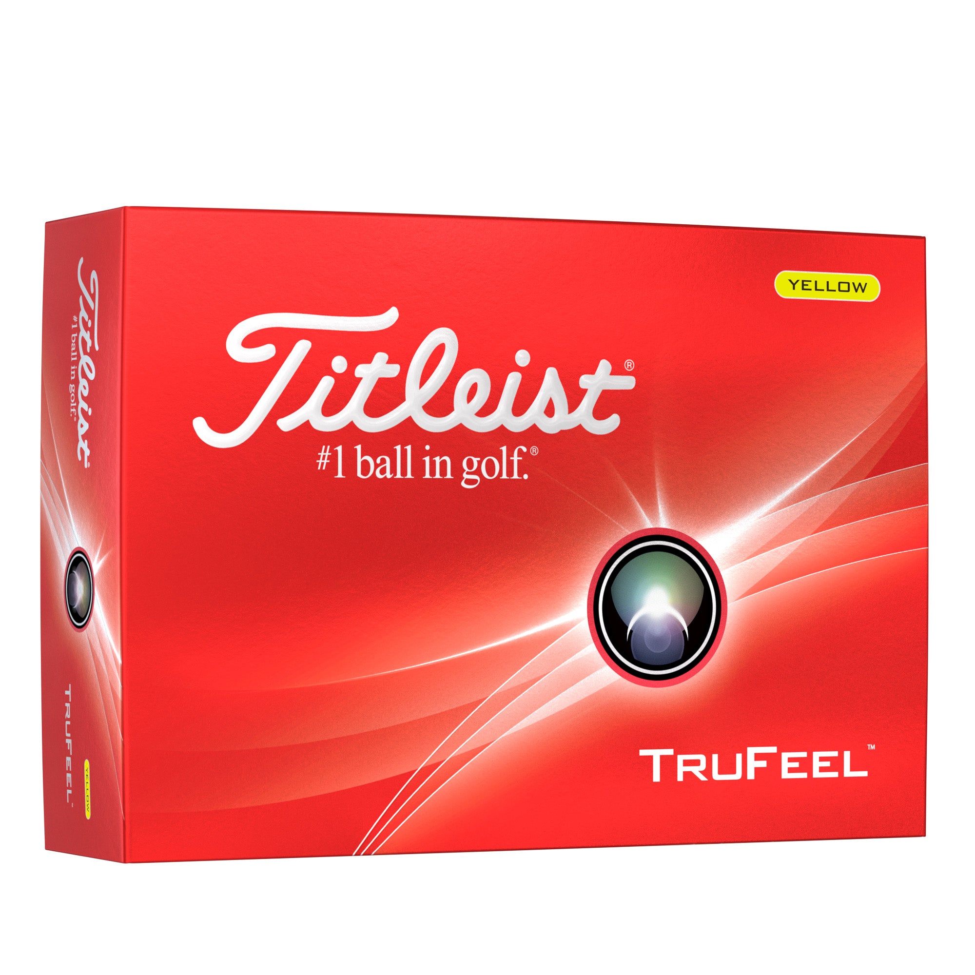 Titleist TruFeel '24 Yellow Dozen