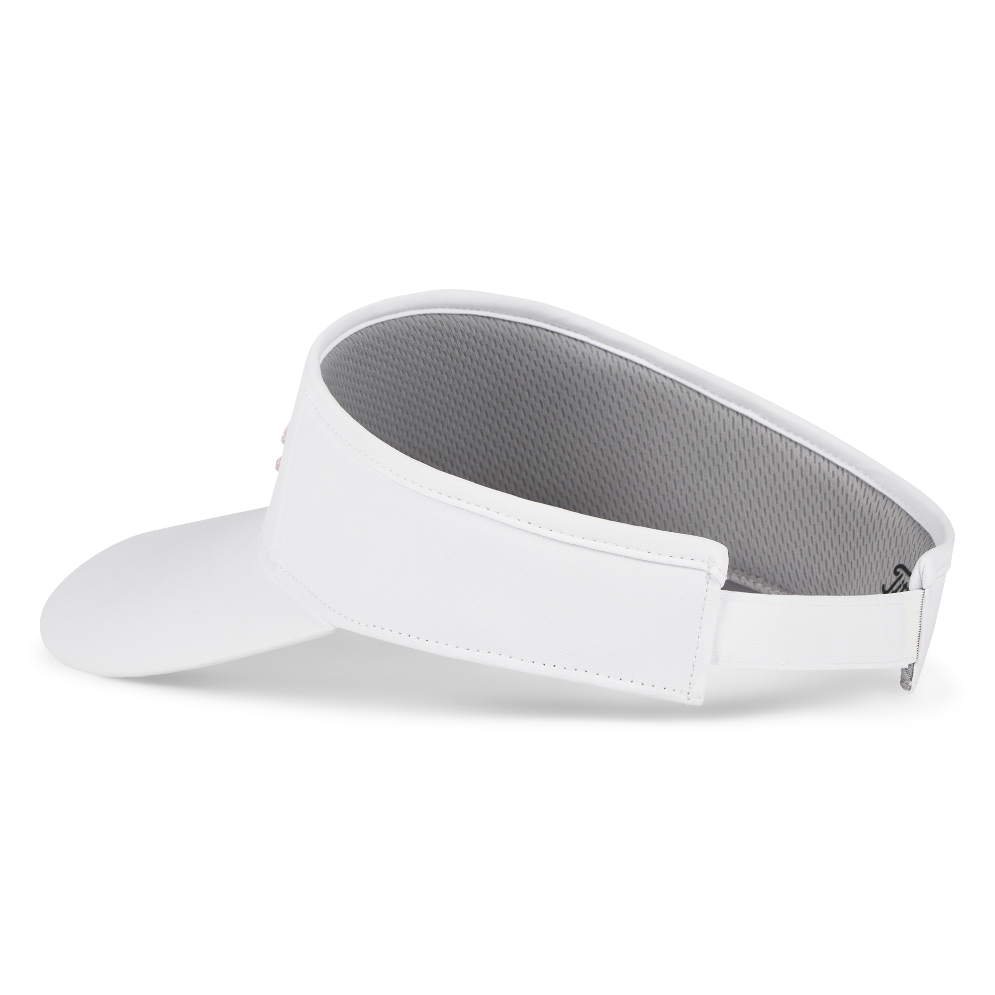 Titleist Ladies Sundrop Visor - White/Soft Pink