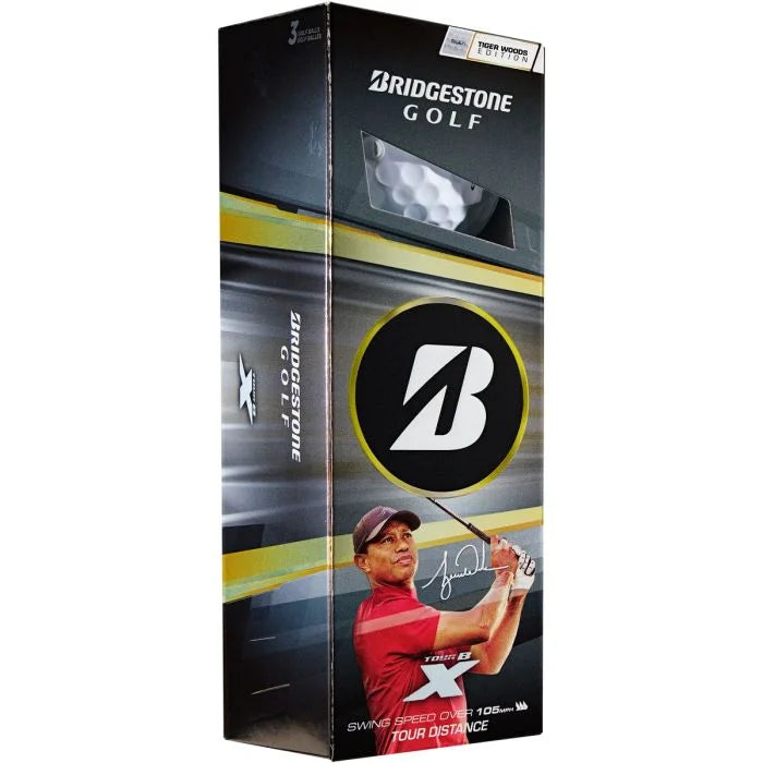 Bridgestone 26' Tour B X Tiger Woods Golf Balls - Sleeve