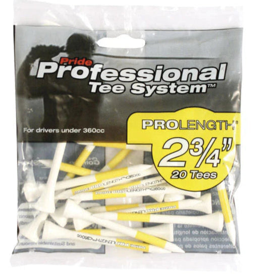Pack of Pride Professional Tee System golf tees 