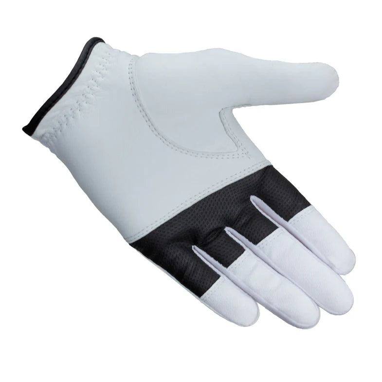 kids golf glove in colour white right hand