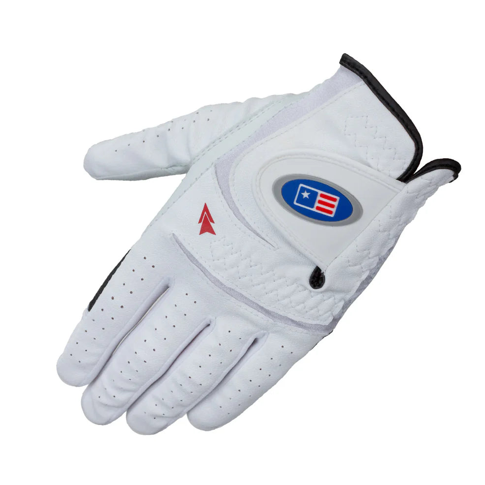 kids golf glove in colour white right hand