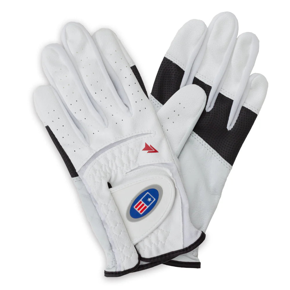 kids golf glove in colour white right hand