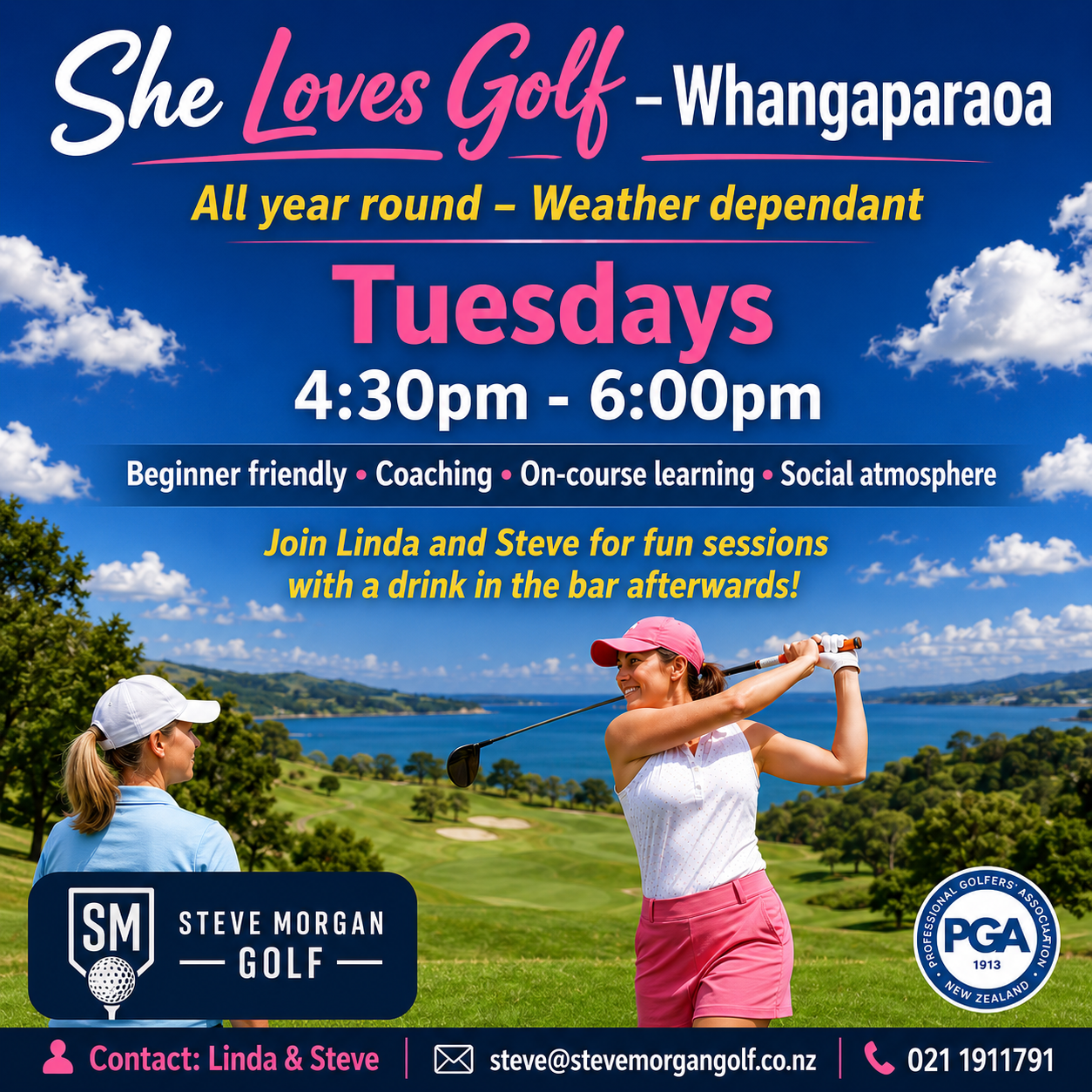 She Loves Golf Whangaparaoa