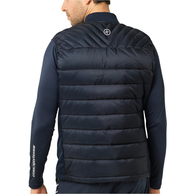 Cross Men's Hybrid Golf Vest back
