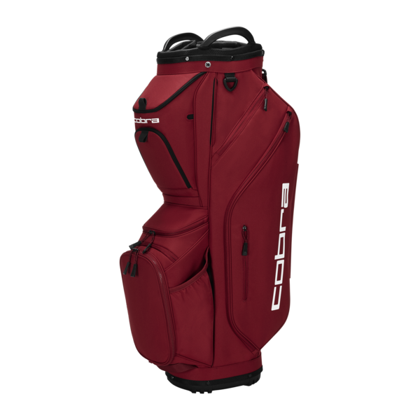 Cobra Ultralight Pro Cart Bag - Dark Crimson