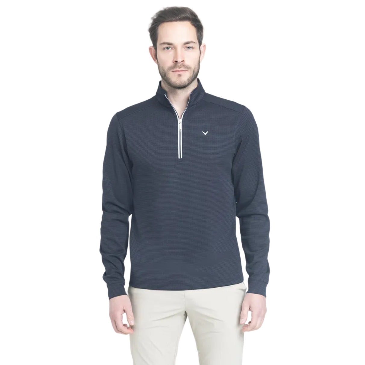 Callaway Lonsdale Quarter Zip Pullover - Black Onyx